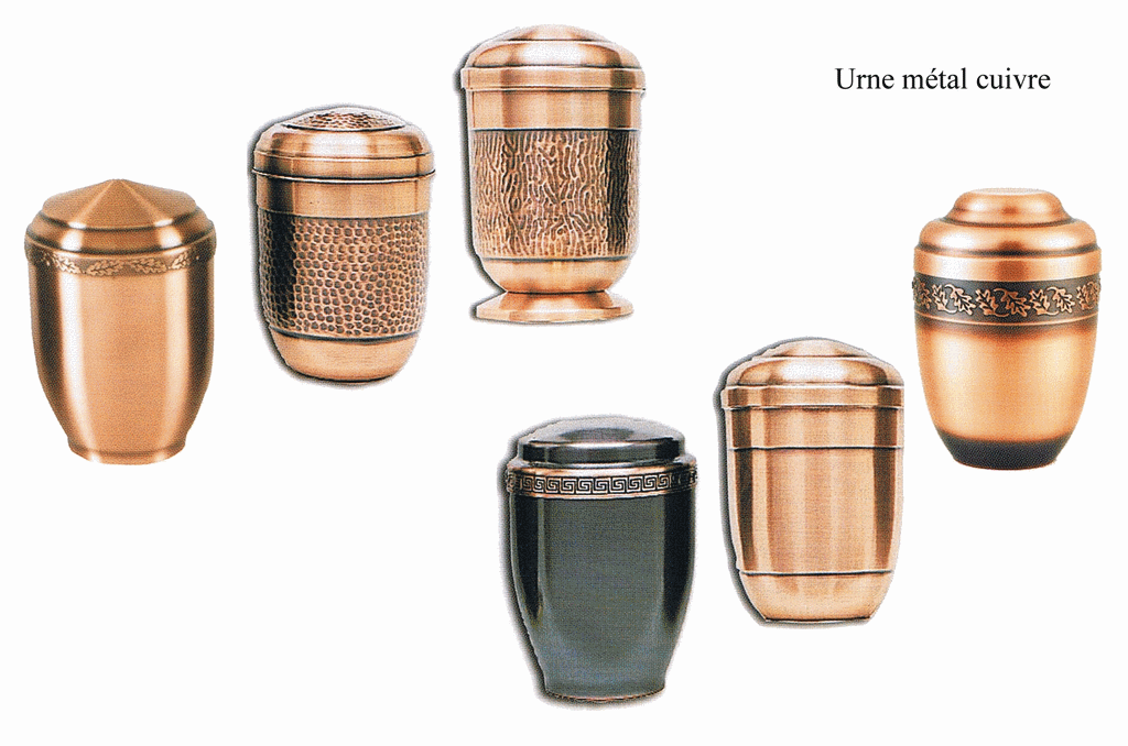 les urnes cuivre